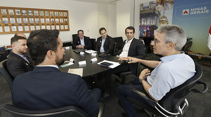 Romeu Zema se reune com diretoria da Gerdau no mesmo dia que PL da reforma era votada na ALMG Foto Cristiano Machado Imprensa MG