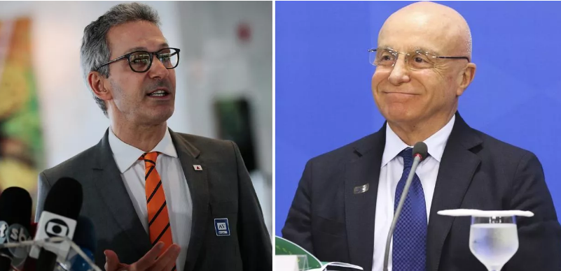 Romeu Zema e Sallim Matar (Foto: Agência Brasil)