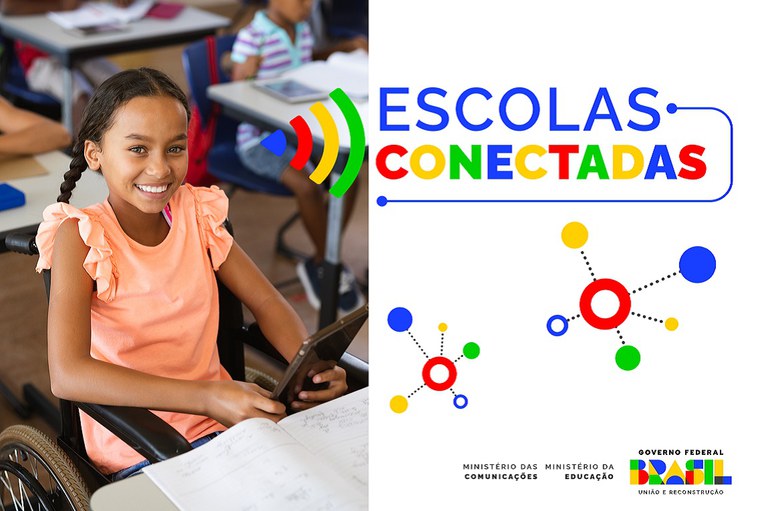 Escolas conectadas, acesso a internet