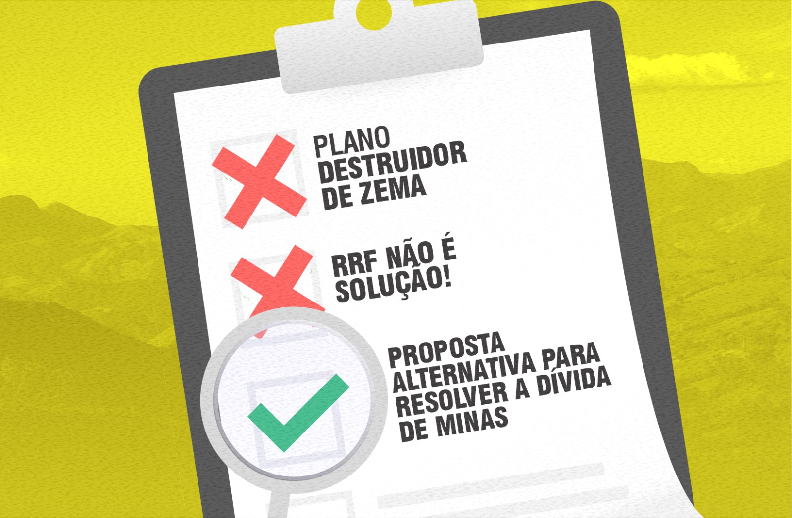 Proposta alternativa para dívida de Minas entra em debate após resistência da oposição e do funcionalismo ao plano destruidor de Zema