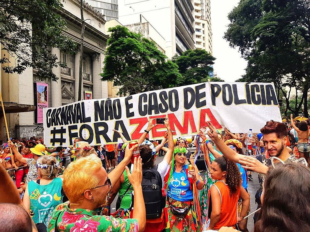Blocos de carnaval de BH lançam manifesto contra governo Zema