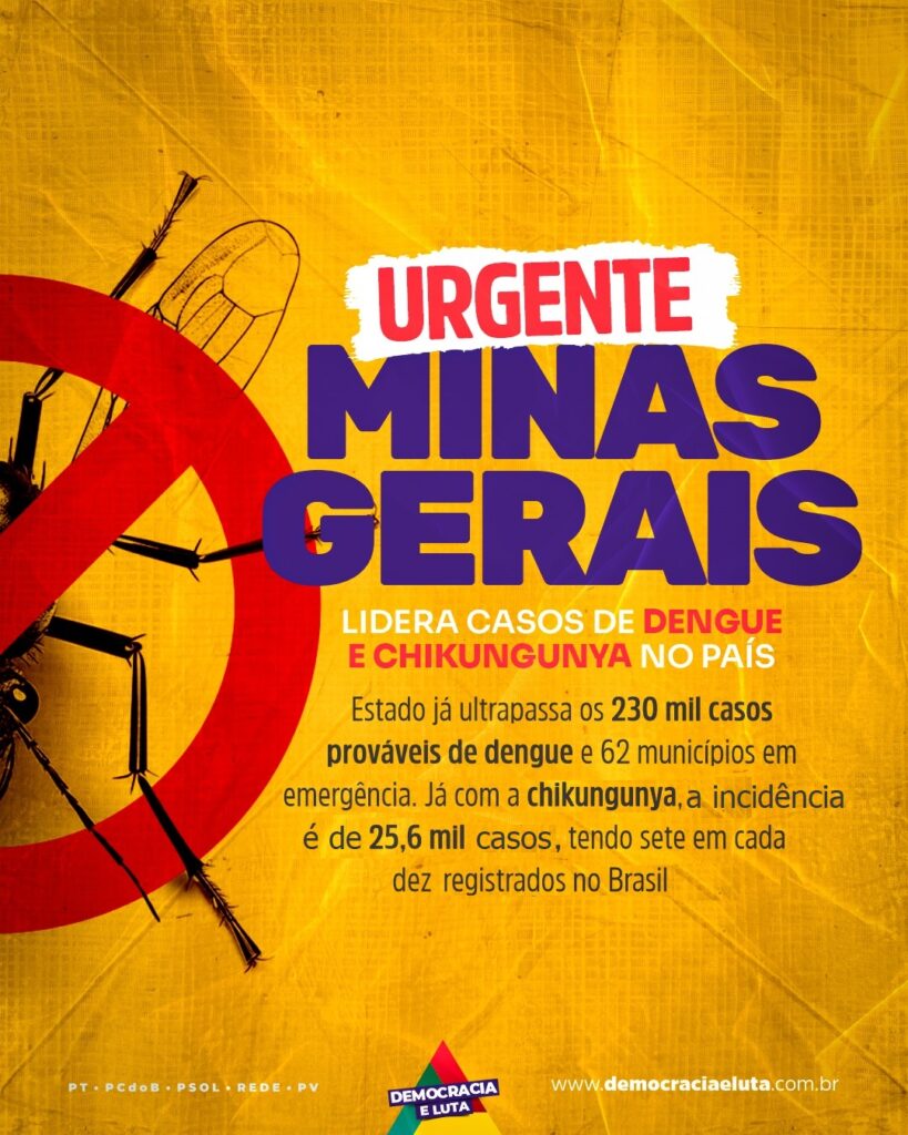 dengue e chikungunya minas gerais