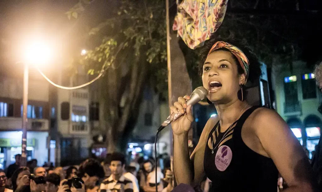 marielle franco em agosto de 2016